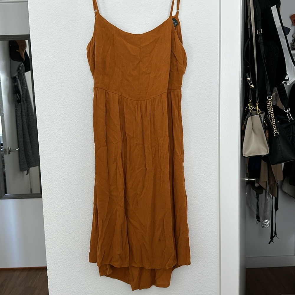Medium Open Back Midi Dress